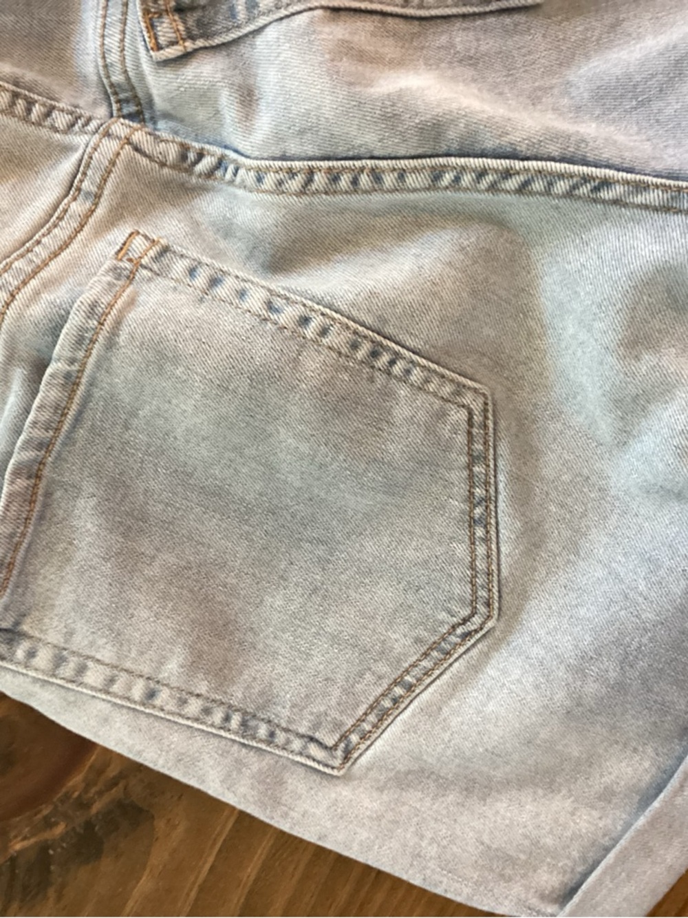 Maternity Old Navy Light Blue Denim Jean Shorts